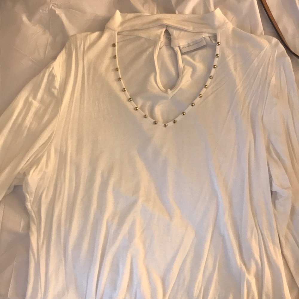 White never worn shirt